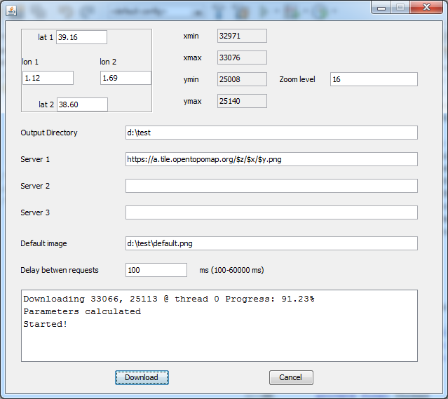 OsmTileDownloader 